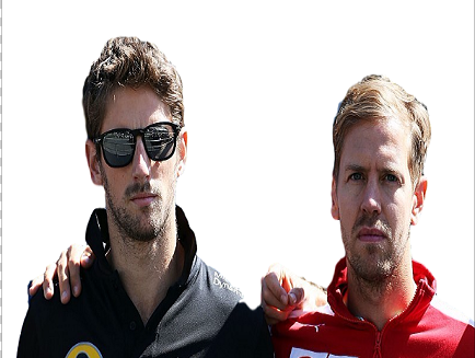 f1 vettel grosjean