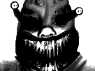 Sticker risitas creepy issou monstre par Immondice-Creator