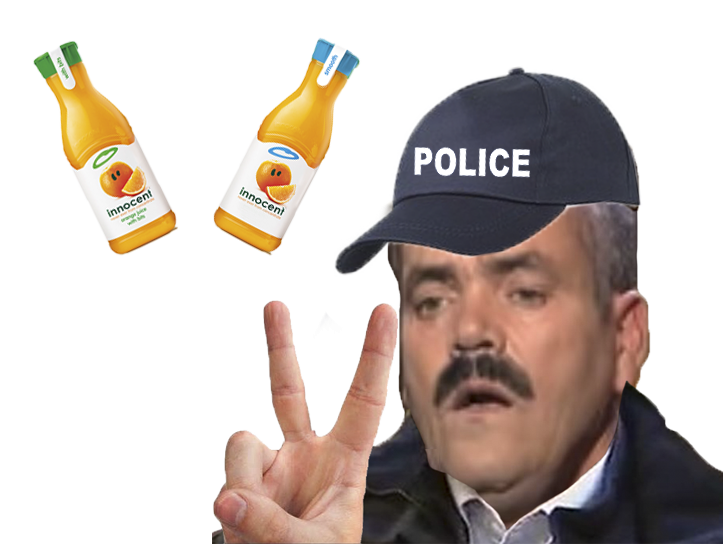 police gilbert 2innocents delire risitas innocent
