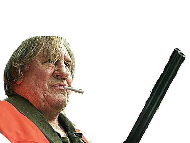 depardieu alpha menace arme gege male gerard fusil other