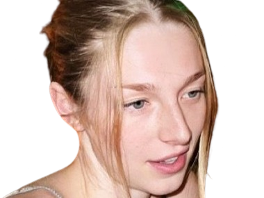 hunter schafer blonde femme homme mannequin actrice americaine vingtaine nohomo attaches