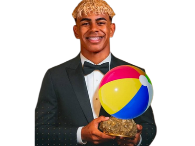 lamine yamal ballon de plage balon playa bide flop merde caca nul malaise dor barcelone