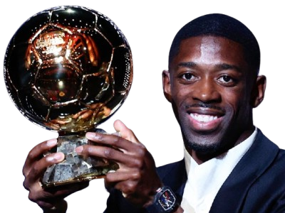 ousmane dembele mosquito ballon dor bo gagnant trophee france football psg paris saint germain goat