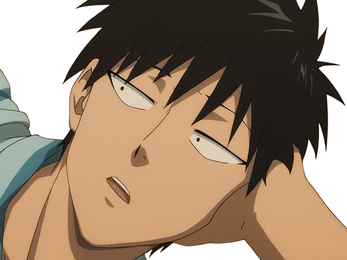 saitama chomeur cheveux jeune passe one punch man opm anime manga heros protagoniste