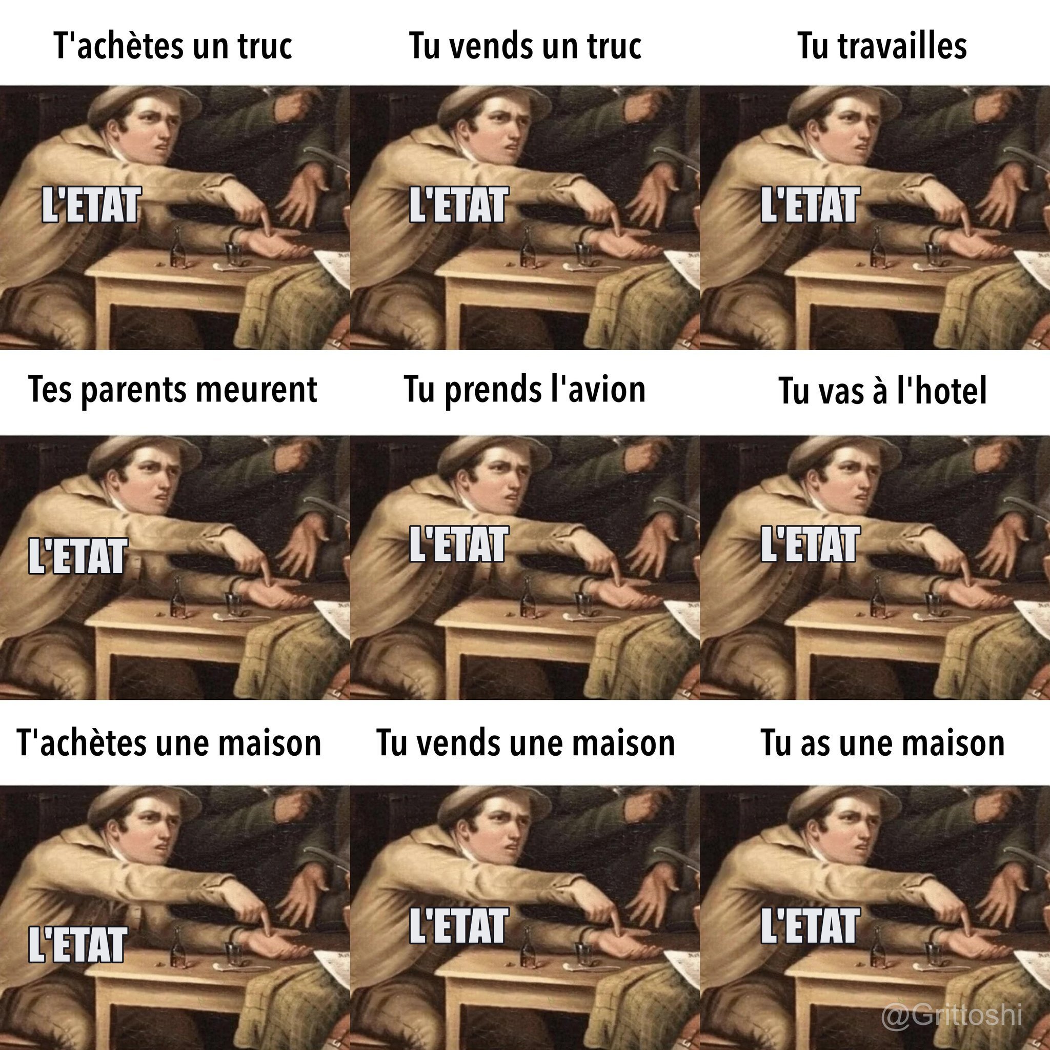 etat taxe impot vole dette fmi pille