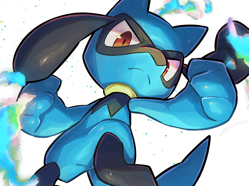 riolu pokemon pkm jeu anime bebe type combat 4g sinnoh aura emanation