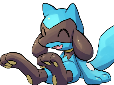 riolu pokemon pkm jeu anime bebe type combat 4g sinnoh aura emanation