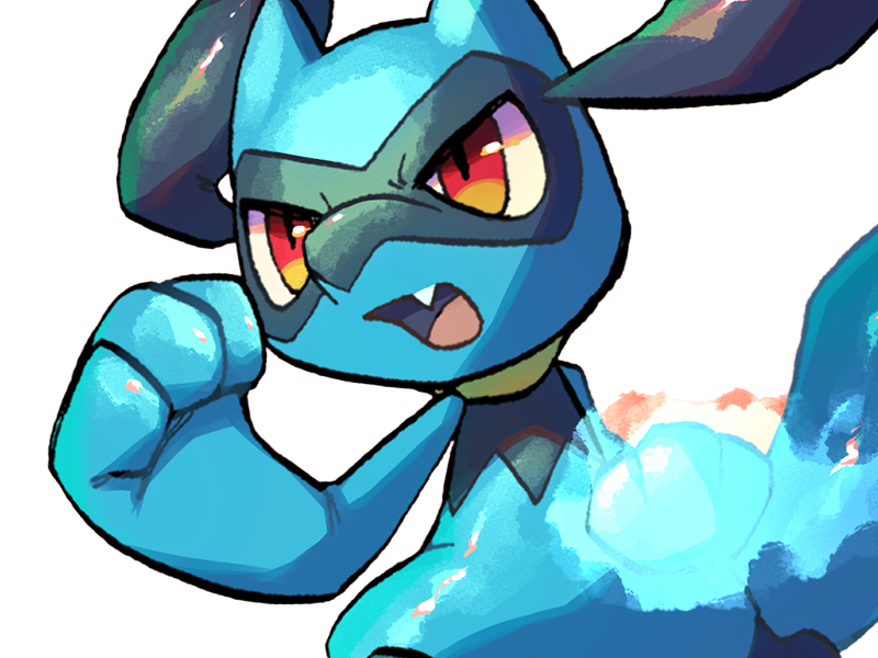 riolu pokemon pkm jeu anime bebe type combat 4g sinnoh aura emanation