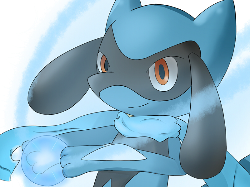 riolu pokemon pkm jeu anime bebe type combat 4g sinnoh aura emanation