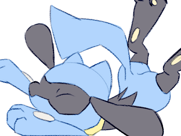 riolu pokemon pkm jeu anime bebe type combat 4g sinnoh aura emanation