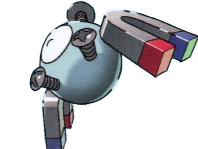 magneti magnemite coil pokemon pkm jeu anime type electrik acier 1g kanto magnetique
