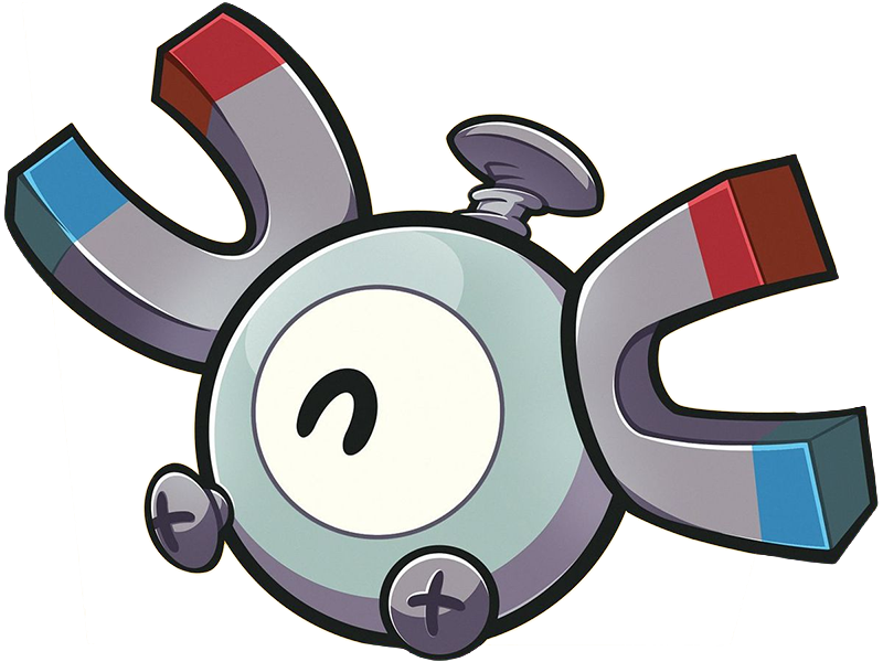 magneti magnemite coil pokemon pkm jeu anime type electrik acier 1g kanto magnetique