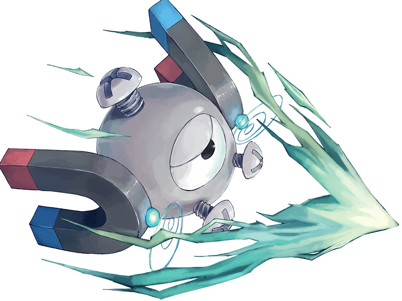 magneti magnemite coil pokemon pkm jeu anime type electrik acier 1g kanto magnetique