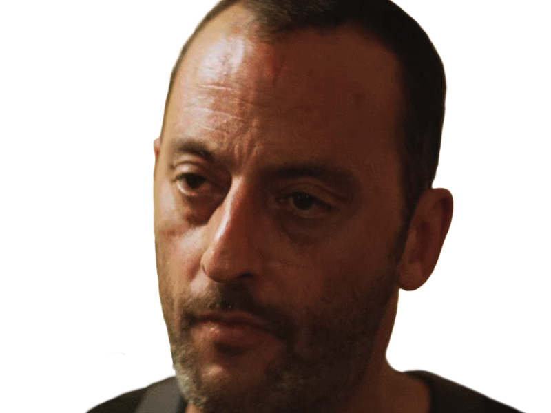 leon tueur gages nettoyeur professionnel film drame francais jean reno acteur homme quarantenaire cheveuxbruns yeuxmarrons