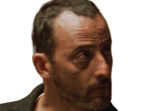 leon tueur gages nettoyeur professionnel film drame francais jean reno acteur homme quarantenaire cheveuxbruns yeuxmarrons