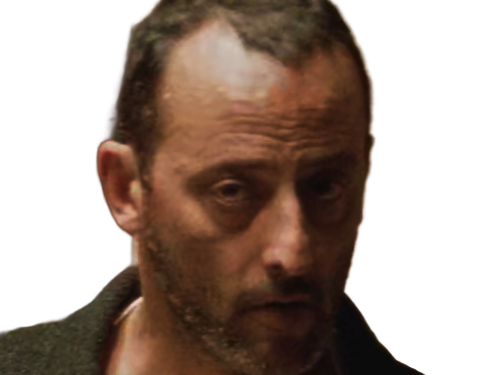 leon tueur gages nettoyeur professionnel film drame francais jean reno acteur homme quarantenaire cheveuxbruns yeuxmarrons