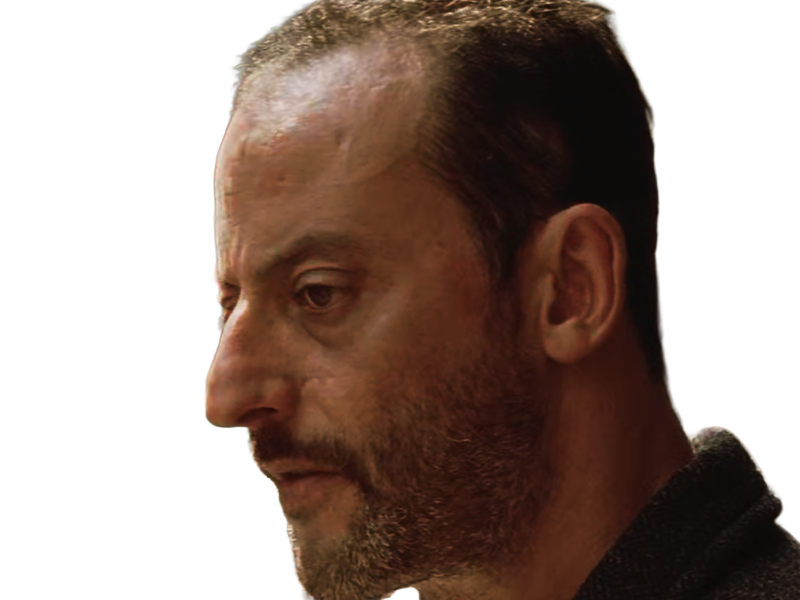 leon tueur gages nettoyeur professionnel film drame francais jean reno acteur homme quarantenaire cheveuxbruns yeuxmarrons