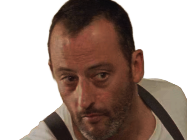 leon tueur gages nettoyeur professionnel film drame francais jean reno acteur homme quarantenaire cheveuxbruns yeuxmarrons