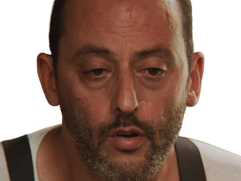 leon tueur gages nettoyeur professionnel film drame francais jean reno acteur homme quarantenaire cheveuxbruns yeuxmarrons