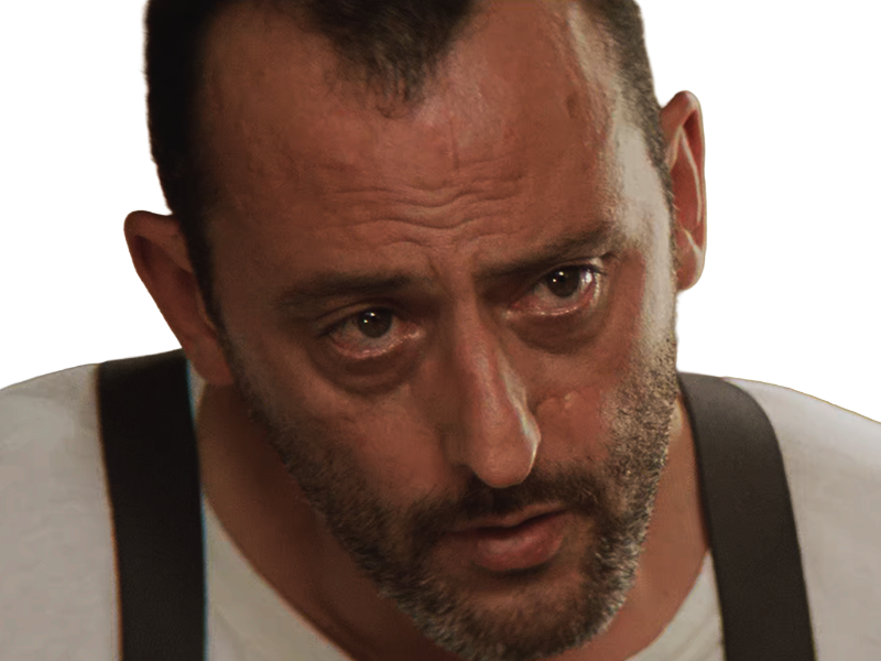 leon tueur gages nettoyeur professionnel film drame francais jean reno acteur homme quarantenaire cheveuxbruns yeuxmarrons