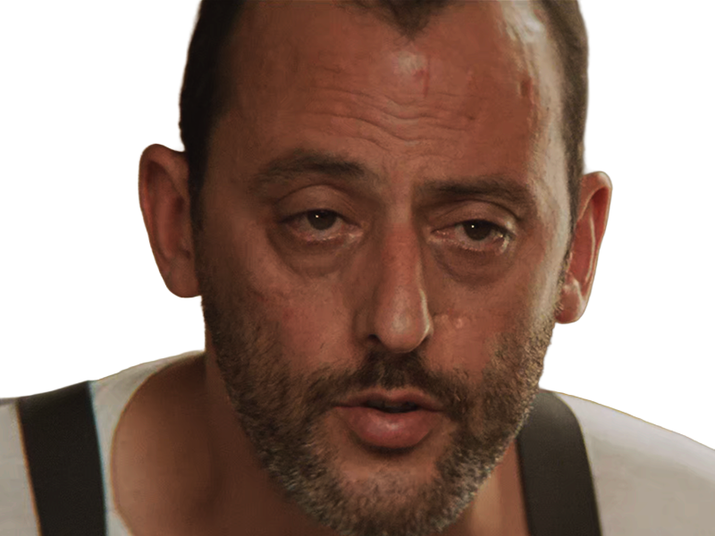 leon tueur gages nettoyeur professionnel film drame francais jean reno acteur homme quarantenaire cheveuxbruns yeuxmarrons