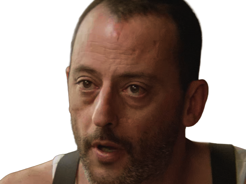 leon tueur gages nettoyeur professionnel film drame francais jean reno acteur homme quarantenaire cheveuxbruns yeuxmarrons