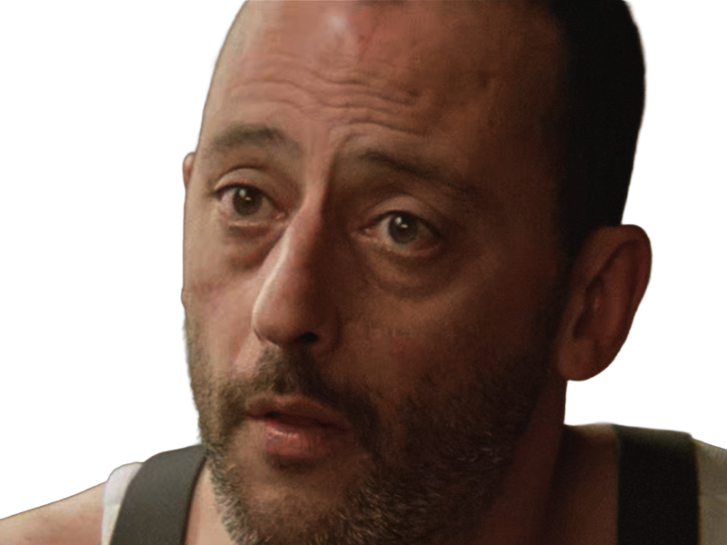 leon tueur gages nettoyeur professionnel film drame francais jean reno acteur homme quarantenaire cheveuxbruns yeuxmarrons