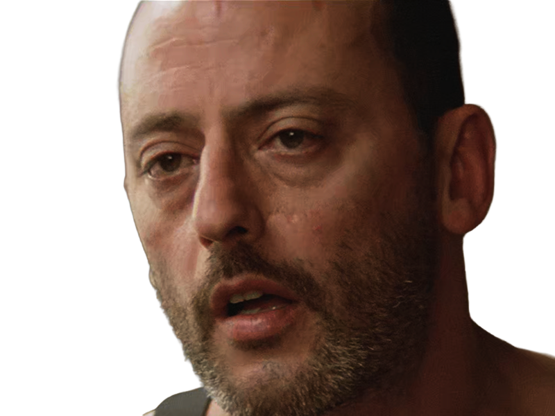 leon tueur gages nettoyeur professionnel film drame francais jean reno acteur homme quarantenaire cheveuxbruns yeuxmarrons