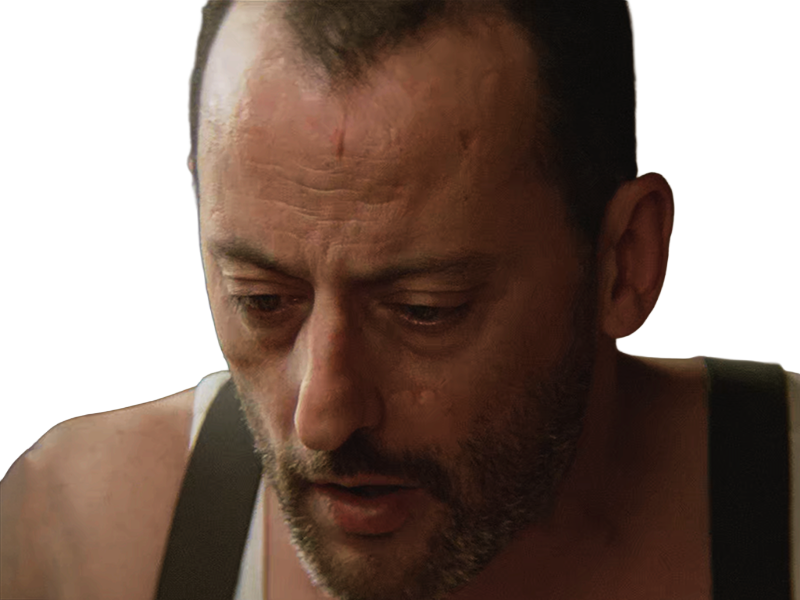 leon tueur gages nettoyeur professionnel film drame francais jean reno acteur homme quarantenaire cheveuxbruns yeuxmarrons