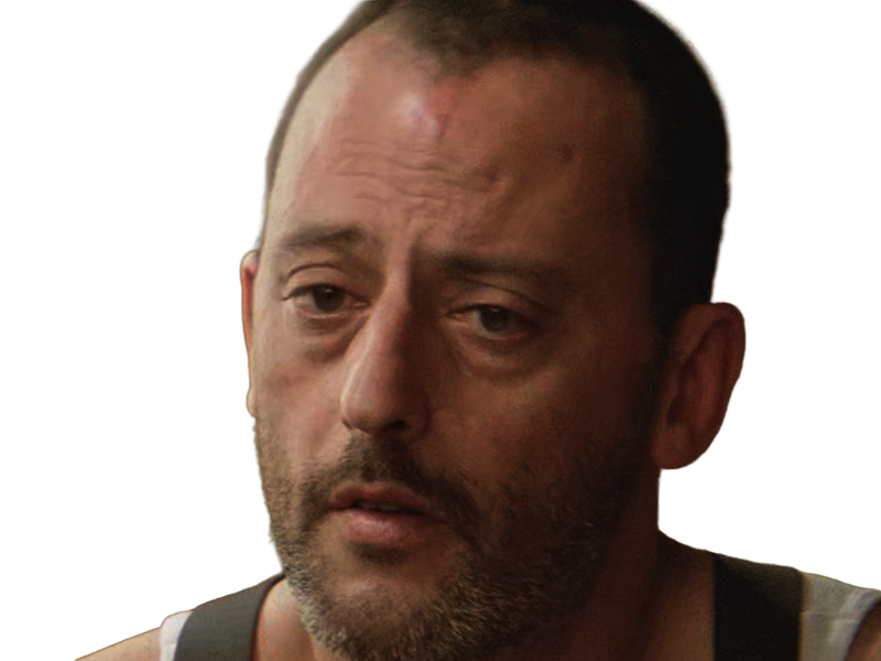 leon tueur gages nettoyeur professionnel film drame francais jean reno acteur homme quarantenaire cheveuxbruns yeuxmarrons