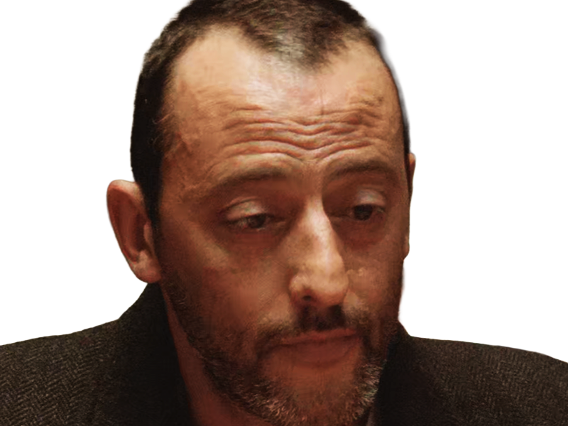 leon tueur gages nettoyeur professionnel film drame francais jean reno acteur homme quarantenaire cheveuxbruns yeuxmarrons