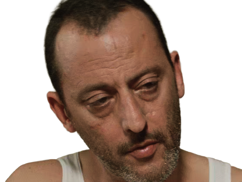 leon tueur gages nettoyeur professionnel film drame francais jean reno acteur homme quarantenaire cheveuxbruns yeuxmarrons
