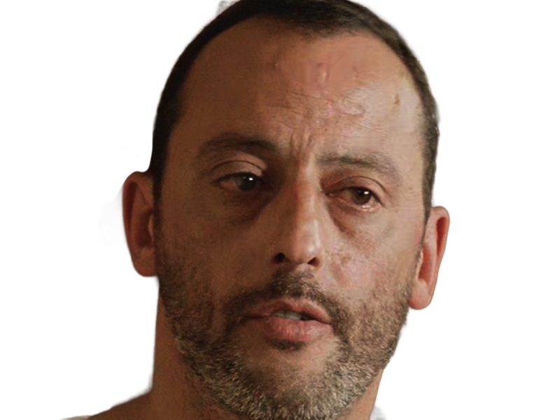 leon tueur gages nettoyeur professionnel film drame francais jean reno acteur homme quarantenaire cheveuxbruns yeuxmarrons