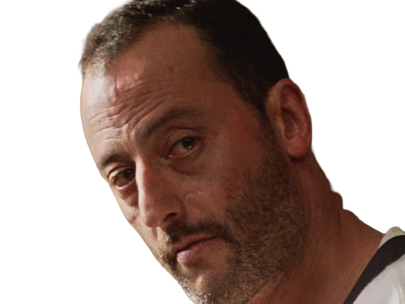 leon tueur gages nettoyeur professionnel film drame francais jean reno acteur homme quarantenaire cheveuxbruns yeuxmarrons