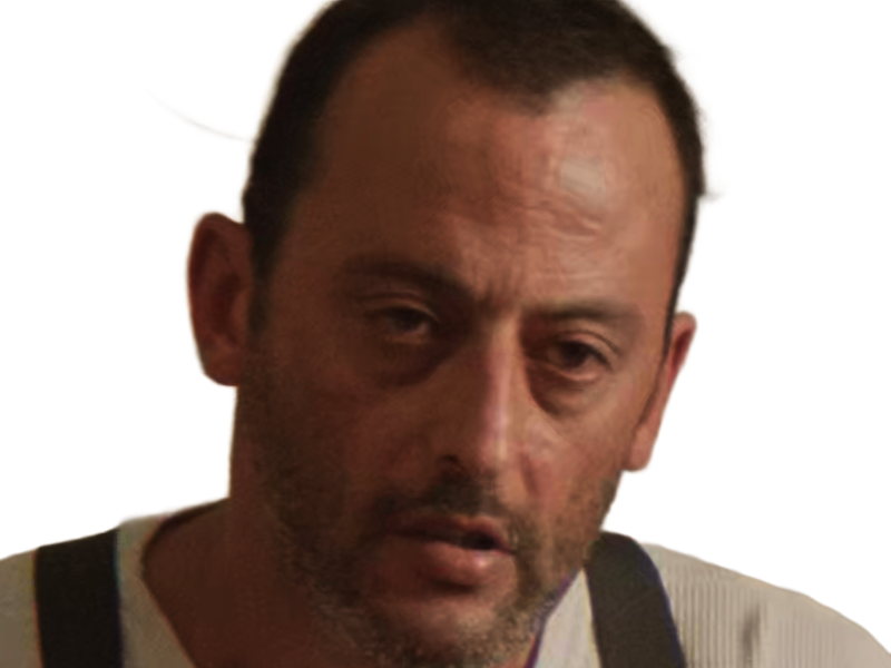 leon tueur gages nettoyeur professionnel film drame francais jean reno acteur homme quarantenaire cheveuxbruns yeuxmarrons