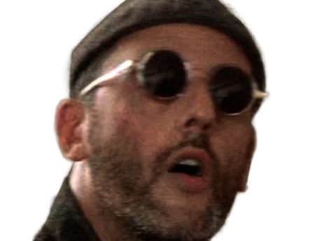 leon tueur gages nettoyeur professionnel film drame francais jean reno acteur homme quarantenaire cheveuxbruns yeuxmarrons