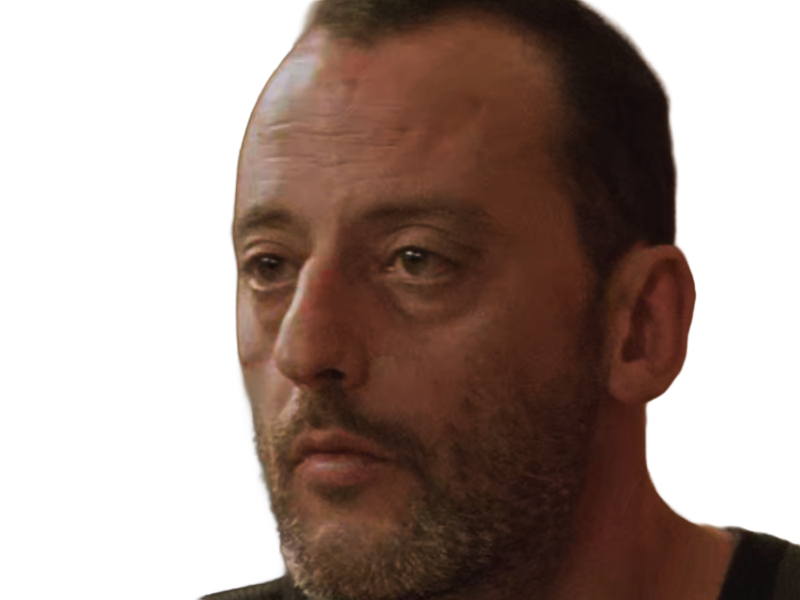 leon tueur gages nettoyeur professionnel film drame francais jean reno acteur homme quarantenaire cheveuxbruns yeuxmarrons