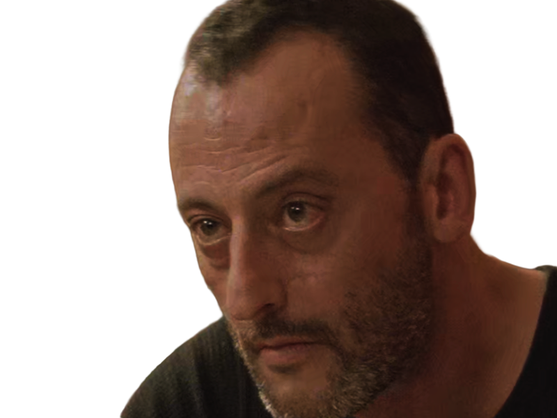 leon tueur gages nettoyeur professionnel film drame francais jean reno acteur homme quarantenaire cheveuxbruns yeuxmarrons