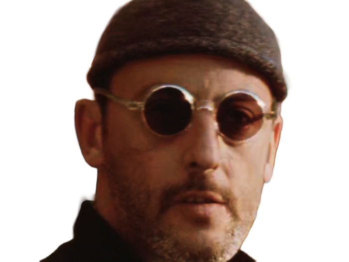 leon tueur gages nettoyeur professionnel film drame francais jean reno acteur homme quarantenaire cheveuxbruns yeuxmarrons