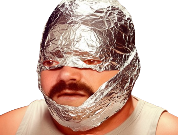 risitas papier alu complot aluminium onde 4g 5g ovni ufo pan et alien