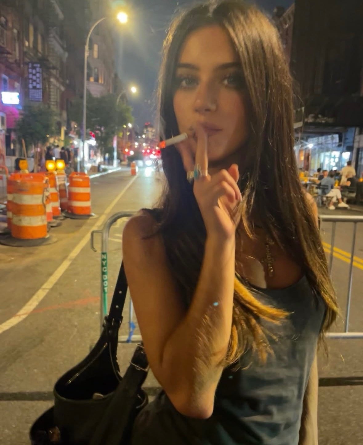 fml model catin string lingerie female brunette tiny slut beauty delice sublime wife chic