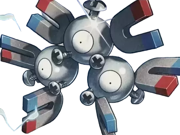 magneton rarecoil pokemon pkm jeu anime type electrik acier 1g kanto magnetique