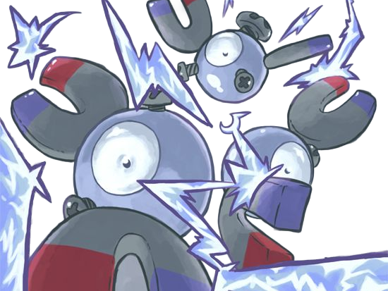 magneton rarecoil pokemon pkm jeu anime type electrik acier 1g kanto magnetique