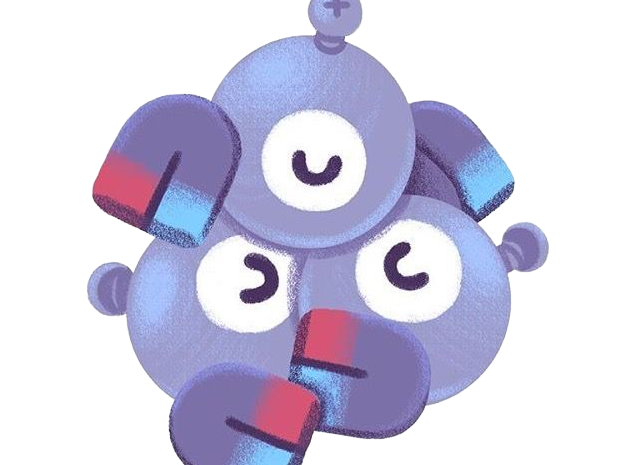 magneton rarecoil pokemon pkm jeu anime type electrik acier 1g kanto magnetique