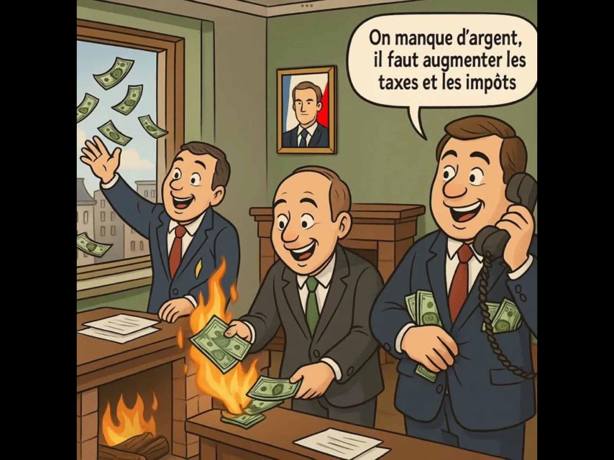 elysee pol corrupt scandal scam ponzi roth bank bercy taxe impot dgfip matignon bourbon debt