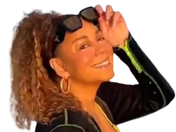 mariah carey diva lunettes sourire cute
