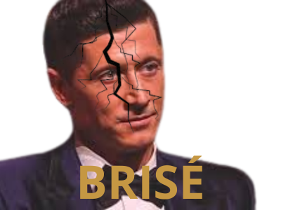 robert lewandowski ballon dor d or seum degout degoute triste scandale vol messi brise fissure