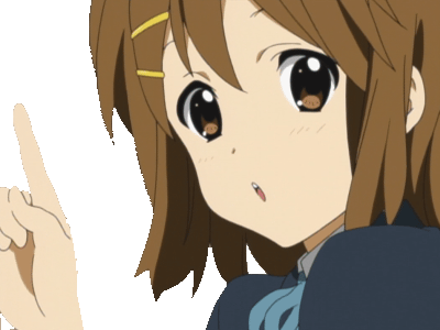 kj yui anime kikoojap hirasawa dance animation doigt gif kon