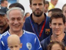 benyamin-netanyahou-lionel-leo-messi-gerard-pique-fc-barcelone-barca-fcb-israel-israelien-unicef