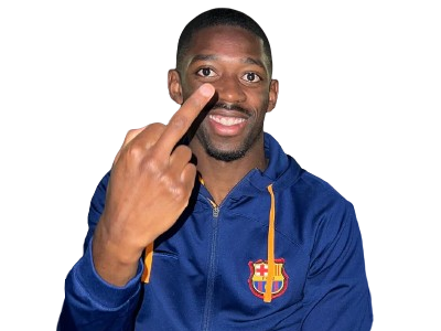 ousmane dembele fuck doigt dhonneur ballon dor psg france edf dembouz mosquito ntm sourire narquois